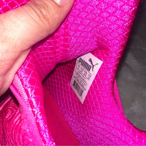 Puma Neon Pink Slip On Basketball Sneakers Size 8.5 - Picture 7 of 7